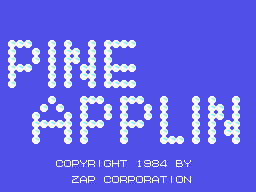 Pine Applin Title Screen
